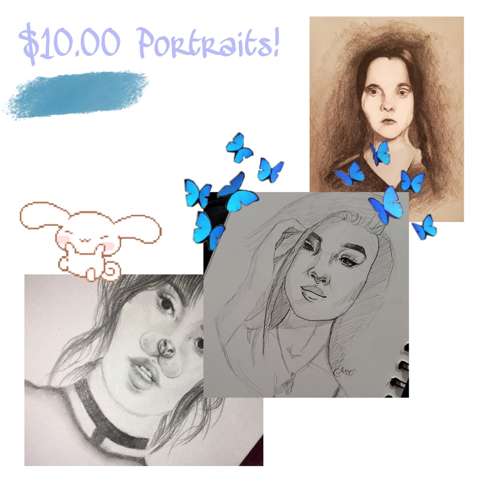 Portraits made by me 😘